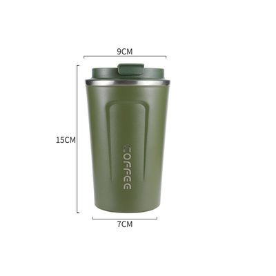 Coupe de café à vide en acier inoxydable à usage réutilisable, facile à nettoyer