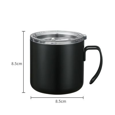 Bouteille d'eau isolée sous vide en acier inoxydable de 380 ml pour bureau sans plastique