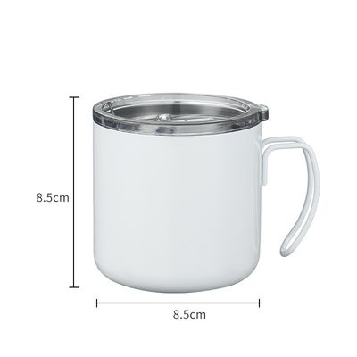 Bouteille d'eau isolée sous vide en acier inoxydable de 380 ml pour bureau sans plastique