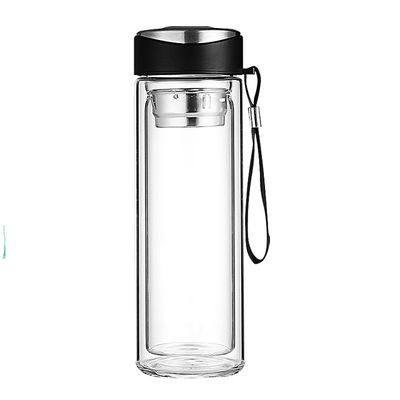 Style de design classique 320ml borosilicate double paroi isolation tasse de café pour adultes