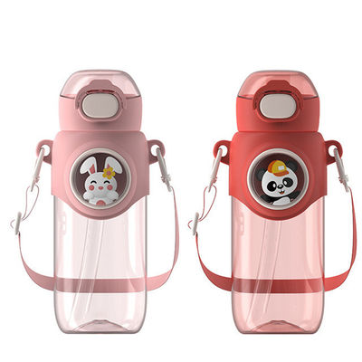 690ml Capacité True Blue Colorful Portable Coupe imperméable avec couvercle élastique et corde