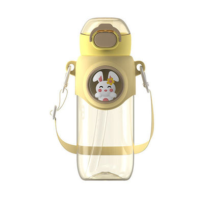 690ml Capacité True Blue Colorful Portable Coupe imperméable avec couvercle élastique et corde