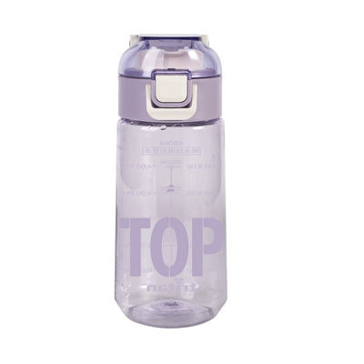 Bouteille d'eau en plastique Tritan de 480 ml avec eau bouillante et horodatage