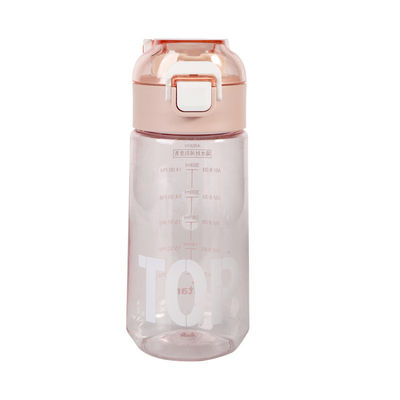 Bouteille d'eau en plastique Tritan de 480 ml avec eau bouillante et horodatage
