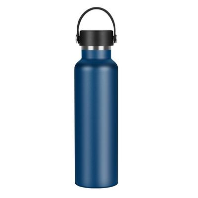 Bouteille de sport isolée avec couvercle Bouteille d'eau en acier inoxydable personnalisée de 500 ml