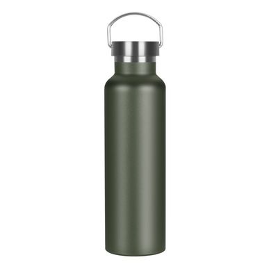 Bouteille de sport isolée avec couvercle Bouteille d'eau en acier inoxydable personnalisée de 500 ml