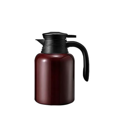 Bouilloire chaude noire compacte et pratique de 1500 ml pour une isolation à long terme