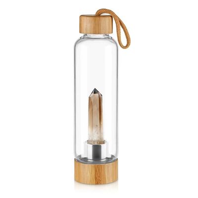 Offres d'affaires Bouteille d'eau cristalline de 500 ml et pierres de design attrayantes