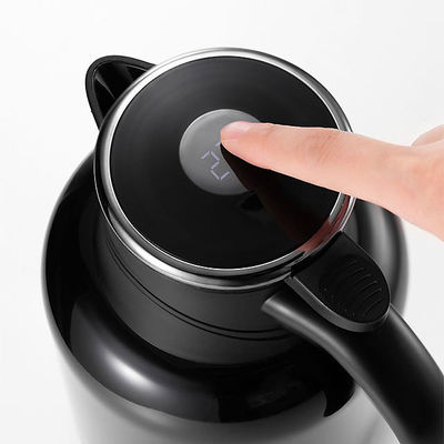 1.5L chaudière à eau chaude à double paroi bouilloire à thé avec arrêt automatique et protection contre le séchage à l'eau bouillante