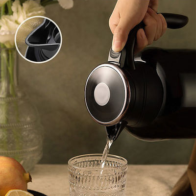 1.5L chaudière à eau chaude à double paroi bouilloire à thé avec arrêt automatique et protection contre le séchage à l'eau bouillante
