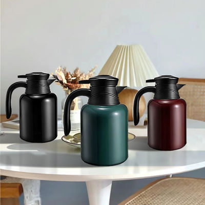 1.5L chaudière à eau chaude à double paroi bouilloire à thé avec arrêt automatique et protection contre le séchage à l'eau bouillante