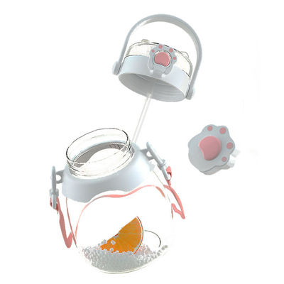 Bouteilles d'eau boissons de type blanc 1300 ml tasse en plastique portable pour les activités de plein air