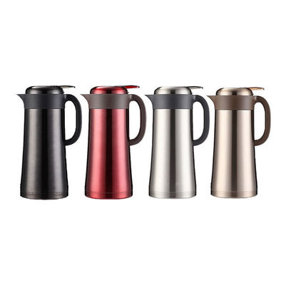 Bouilloire électrique sous vide 2.2L 1500W Anti-séchage Rouge Noir ménage 304 en acier inoxydable
