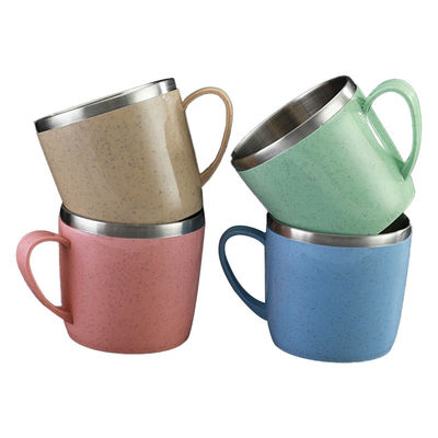 Couleur personnalisée à double paroi sous vide en acier inoxydable tasse de café glacé et direct