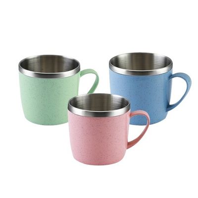 Couleur personnalisée à double paroi sous vide en acier inoxydable tasse de café glacé et direct