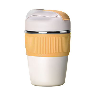 350 ml 480 ml mignon tasse de voyage à double paroi café isolé tumbler vide tasse thermique avec paille