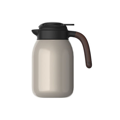 2000ml Capacité Manche en acier inoxydable Goutte d'isolation Goutte à thé Goutte à café Bouilloires à eau chaude Bouteilles sous vide