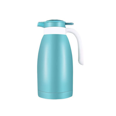 Bouteilles sous vide isolantes en acier inoxydable Pot de café de 2 litres pour le thé chaud domestique