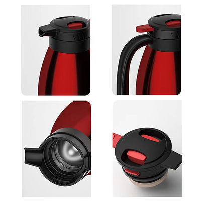 Bouteilles sous vide isolantes en acier inoxydable Pot de café de 2 litres pour le thé chaud domestique