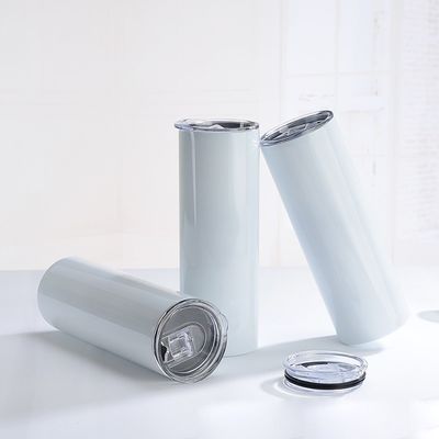 20oz Logo personnalisé en acier inoxydable à double paroi isolée tasse de café sublimation Tumbler