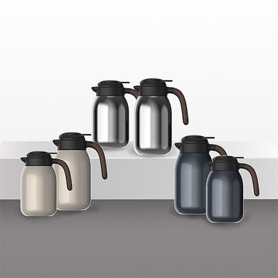 Chaudeuse électrique en acier inoxydable 304 à double paroi isolante et capacité de 2000 ml