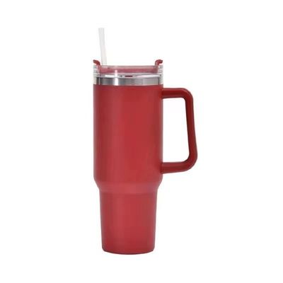 40 oz double paroi en acier inoxydable à vide isolé de voyage tumbler avec poignée tasses