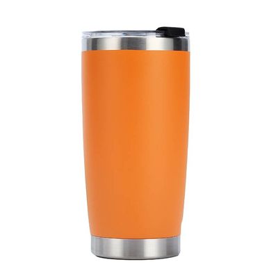 Couleur personnalisée 20 oz double paroi en acier inoxydable vide isolé verre imperméable avec couvercle