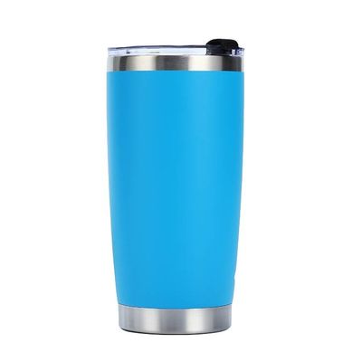 Couleur personnalisée 20 oz double paroi en acier inoxydable vide isolé verre imperméable avec couvercle