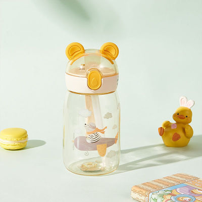 Voyage Activité en plein air Enfants Coupe en plastique Cute Creative 500ml 650ml Bouteille d'eau