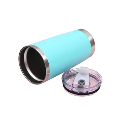 Couleur personnalisée 20 oz double paroi en acier inoxydable vide isolé verre imperméable avec couvercle