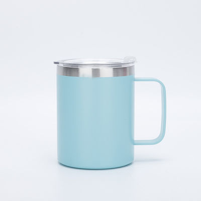 304 en acier inoxydable 12OZ bureau isolé tasse de café bière avec poignée aspirateur