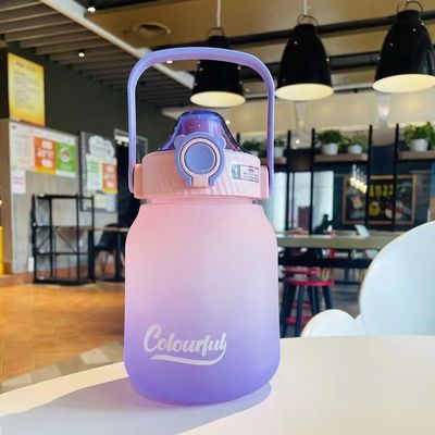 Bouteille de boissons créatives surgelées sur mesure à l'épreuve des fuites de 1100 ml/1300 ml pour les sports de plein air / camping