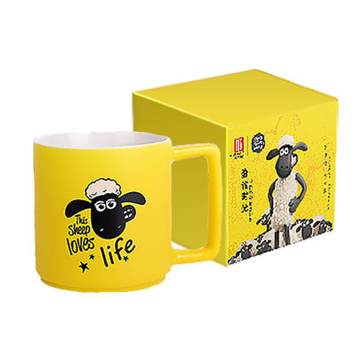 Logo personnalisé Acceptable Sublimation Blanc Latte Café Moderne Luxe tasses en porcelaine pour petit ami