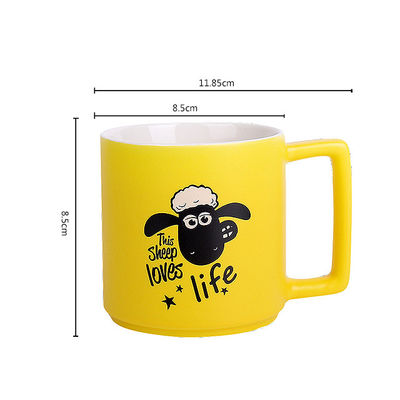 Logo personnalisé Acceptable Sublimation Blanc Latte Café Moderne Luxe tasses en porcelaine pour petit ami