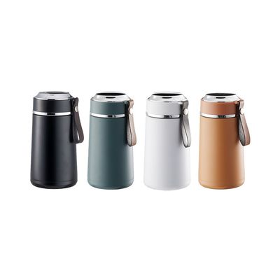 Logo personnalisé Bouteille d'eau de 350 ml Gardez vos boissons chaudes ou froides pendant 12 à 24 heures en déplacement