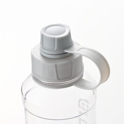 1000 ml de tasse d'eau en plastique avec couvercle bouteille de boisson porteuse écologique