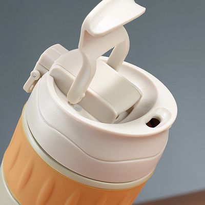 500 ml de tampon à vide isolant en acier inoxydable à double paroi avec capacité de paille 500 ml