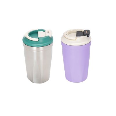 Couleur personnalisée 420 ml tasse thermique à double paroi pour les voyages en plein air et les buveurs de café