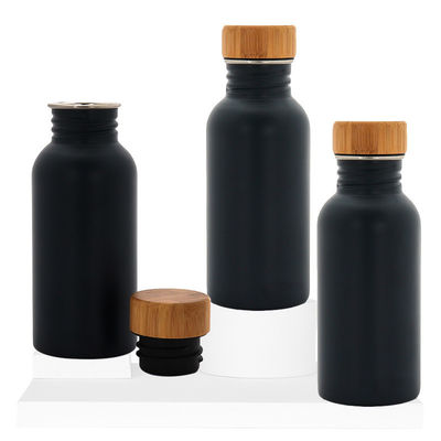 Bouteille à vide à logo personnalisé 350 ml Bouteille d'eau en acier inoxydable avec conception portable