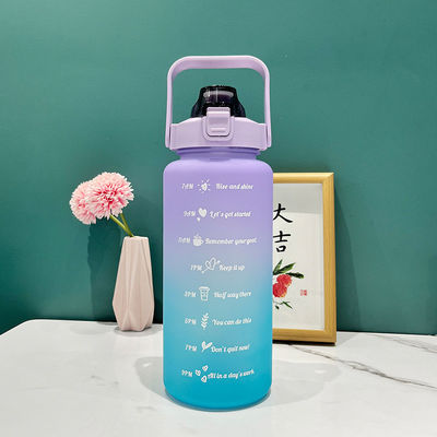 Coupe d'eau sportive 2L stockée et réutilisable revêtement anticorrosion équipé pour l'extérieur