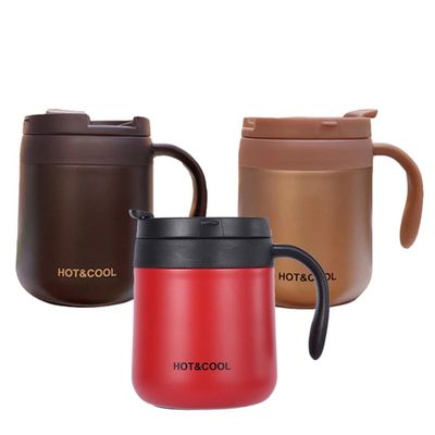 Coupe thermique en acier inoxydable de 350 ml/500 ml acceptable pour les voyages au café et au thé