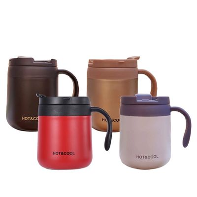 Coupe thermique en acier inoxydable de 350 ml/500 ml acceptable pour les voyages au café et au thé