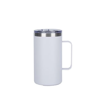 Bouche personnalisée 12 oz 20 oz double paroi en acier inoxydable aspirateur extérieur tasse à café tumbler