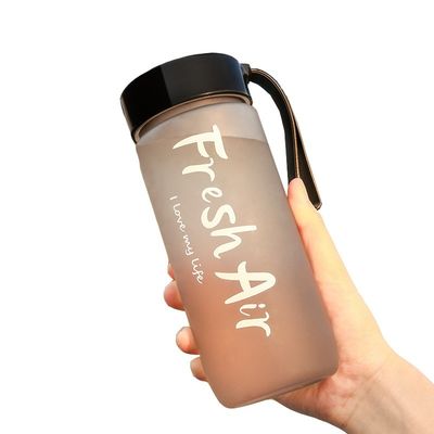 Service OEM Accepté 600ml Coupe en plastique écologique pour bouteille d'eau extérieure étudiant