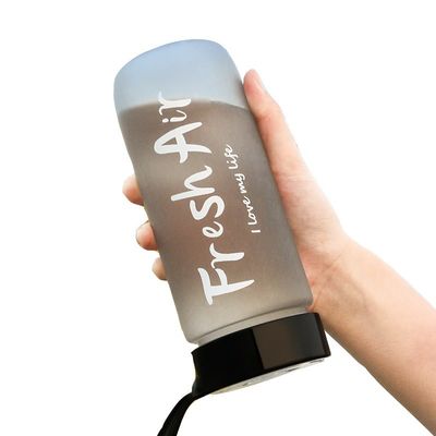 Service OEM Accepté 600ml Coupe en plastique écologique pour bouteille d'eau extérieure étudiant