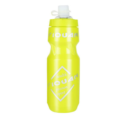 Logo personnalisé Acceptable 710 ml bouilloire en plastique imperméable pour les sports et le fitness en plein air