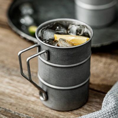 Bouteille d'eau en acier inoxydable portable de 380 ml pour les voyages