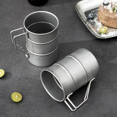 Bouteille d'eau en acier inoxydable portable de 380 ml pour les voyages