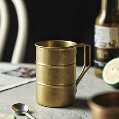 Tasse de café vintage personnalisée de 380 ml pour voyager, camper et déguster vos boissons préférées