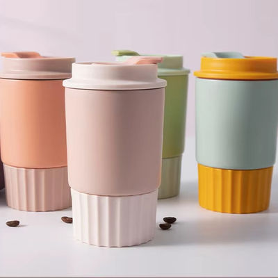 Coupe de café réutilisable en acier inoxydable isolée pour faciliter les déplacements